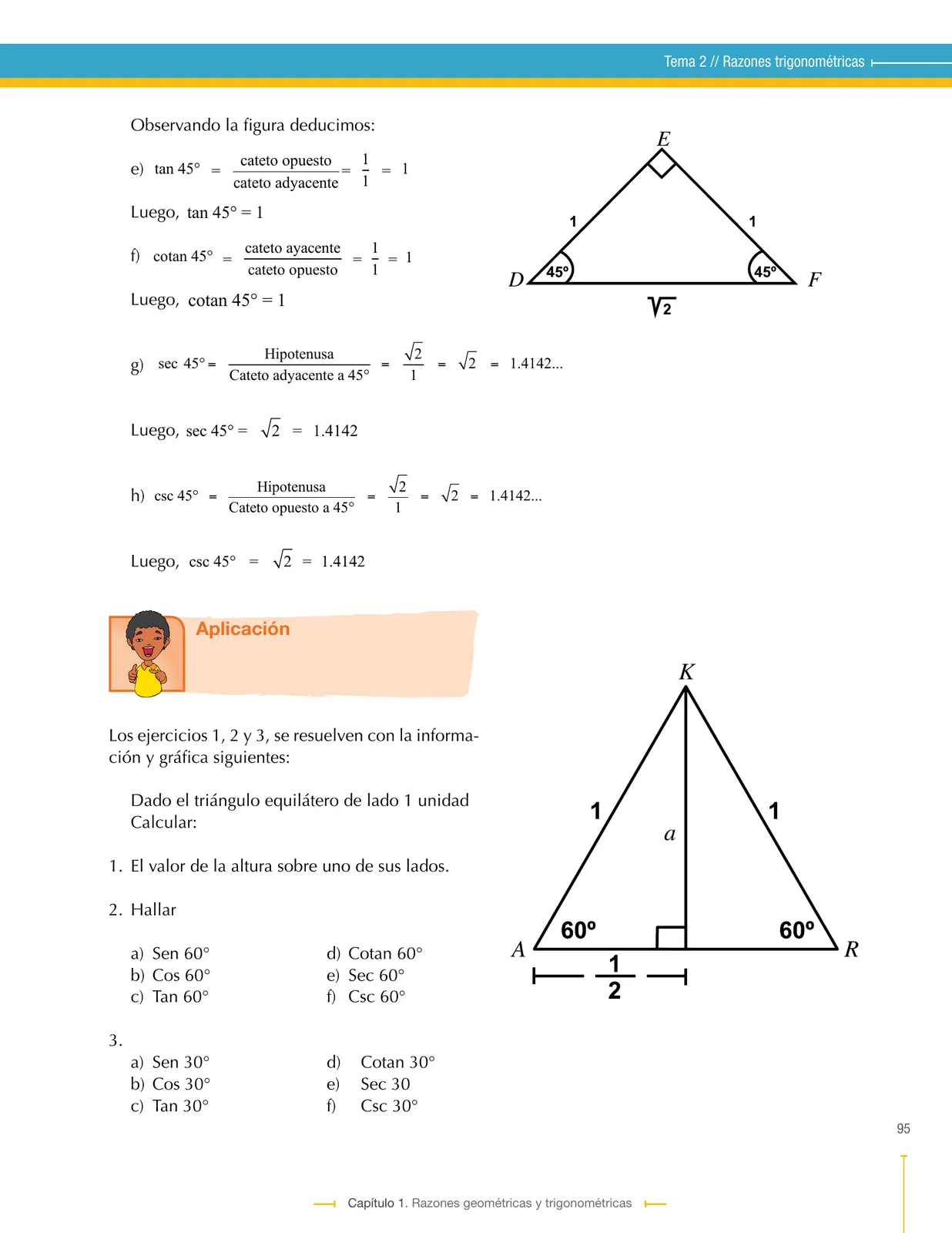 Miniatura página 95 de Matematica 9° · Secundaria Activa