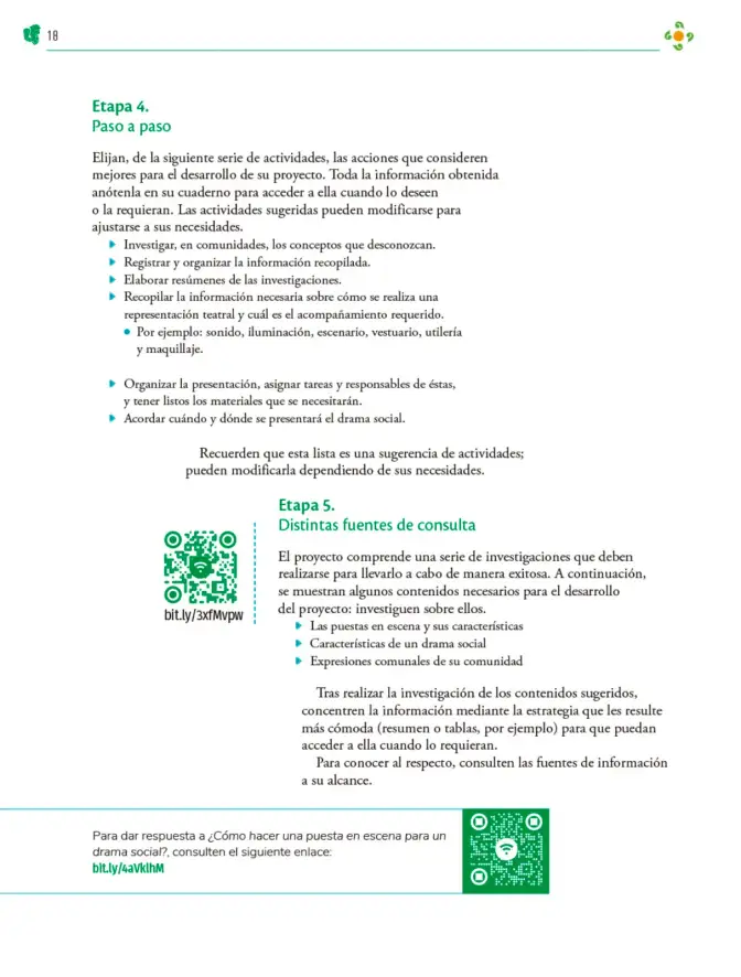 Página 19 de Colección Nanahuatzin. Nuestro libro de Proyectos. Tomo III. Libro de Educación Telesecundaria Grado 3° Ciclo Escolar 2025 - 2026