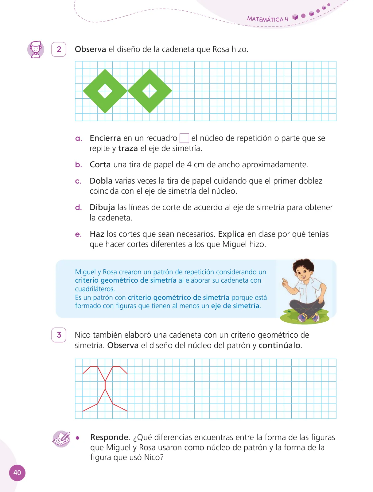 Miniatura página 42 de Cuadernillo de Matemática 4, cuarto grado de Primaria · 2023