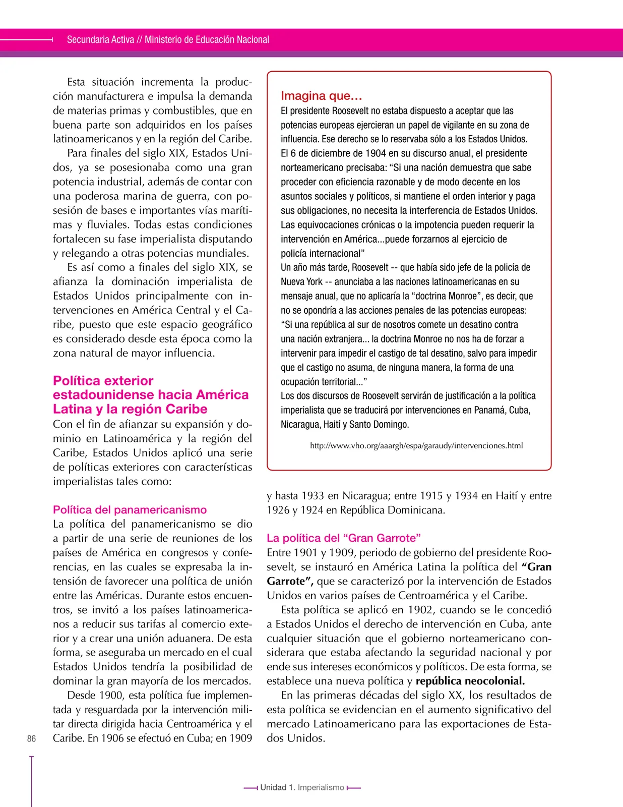 Página 86 de Ciencias Sociales 9° · Secundaria Activa