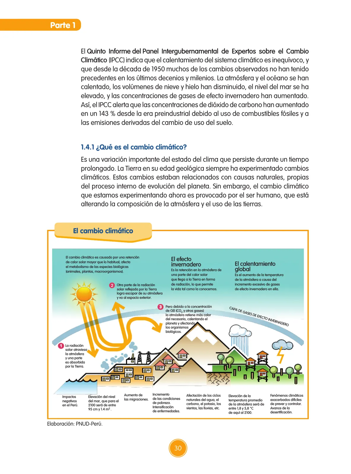 Miniatura página 31 de Guía de educación ambiental para el desarrollo sostenible : cambio climático · 2016