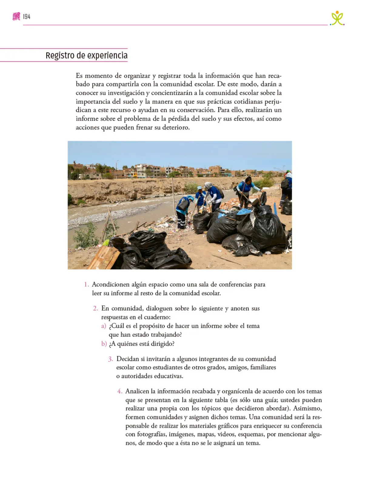 Página 195 de Colección Ximhai. Nuestro libro de proyectos. Libro de Educación Secundaria Grado 1° Ciclo Escolar 2025 - 2026