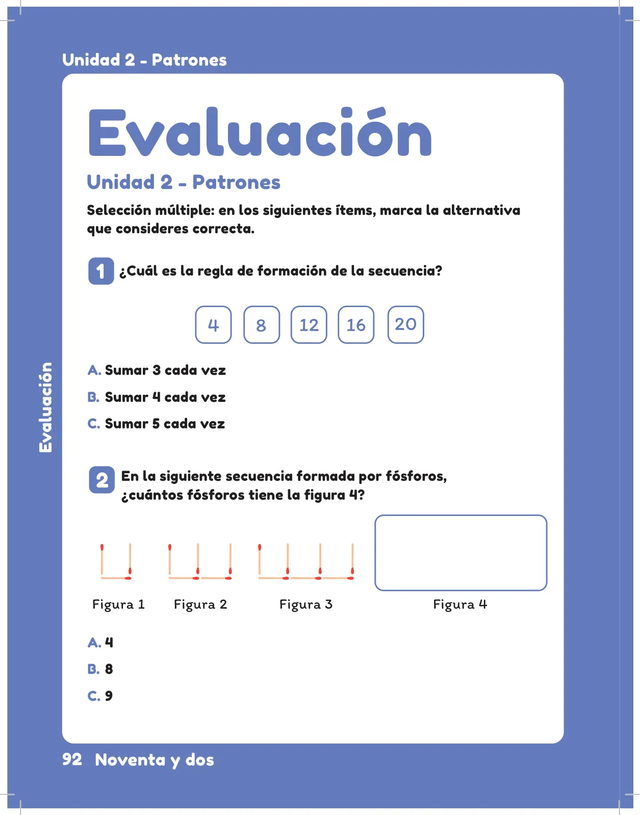 Miniatura página 94 de Sumo Primero – Segundo Básico | Texto del Estudiante MINEDUC – Descargar PDF · 2024