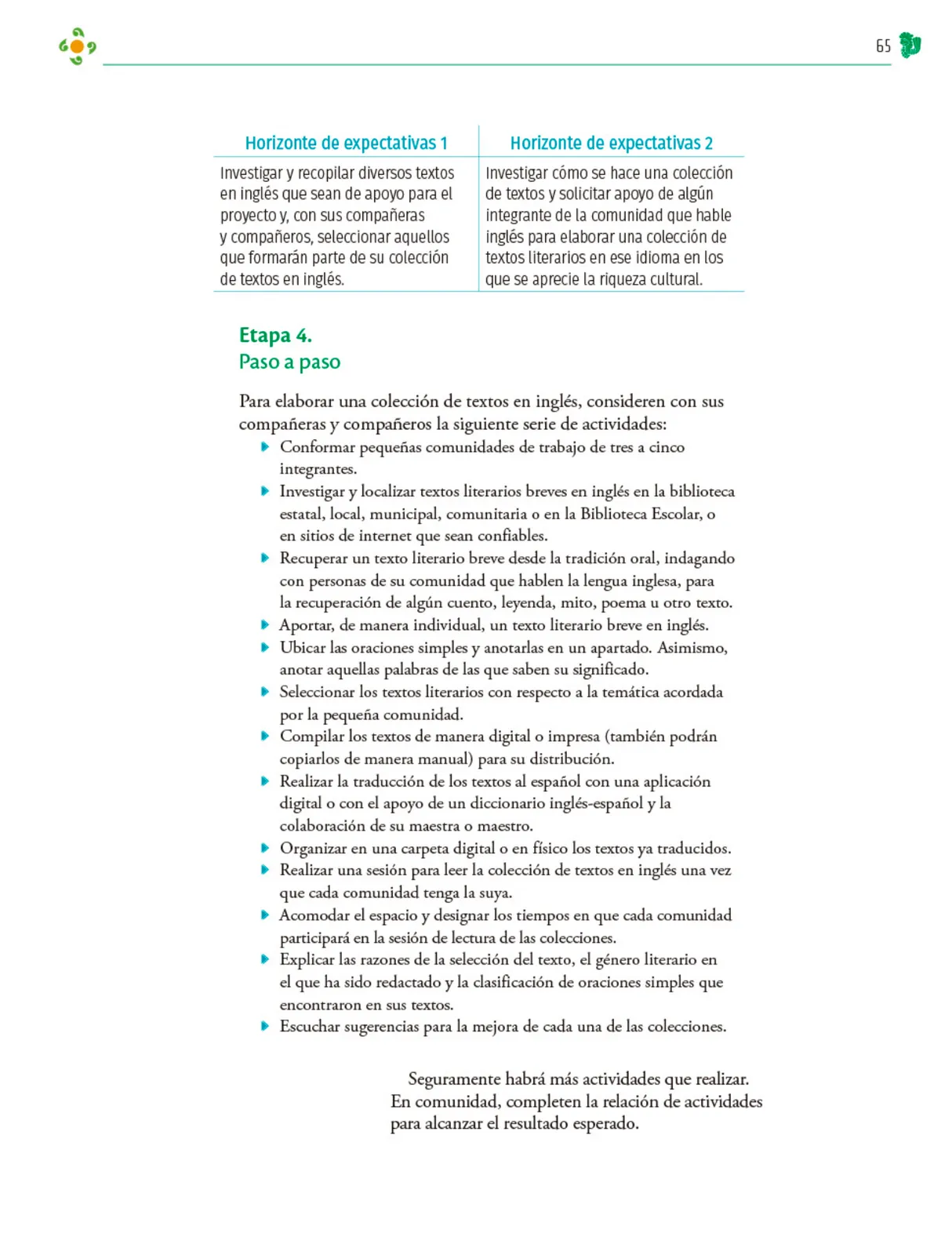 Página 66 de Colección Ximhai. Nuestro libro de Proyectos. Tomo II. Libro de Educación Telesecundaria Grado 1° Ciclo Escolar 2025 - 2026