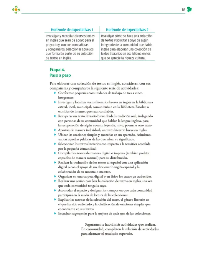 Página 66 de Colección Ximhai. Nuestro libro de Proyectos. Tomo II. Libro de Educación Telesecundaria Grado 1° Ciclo Escolar 2025 - 2026