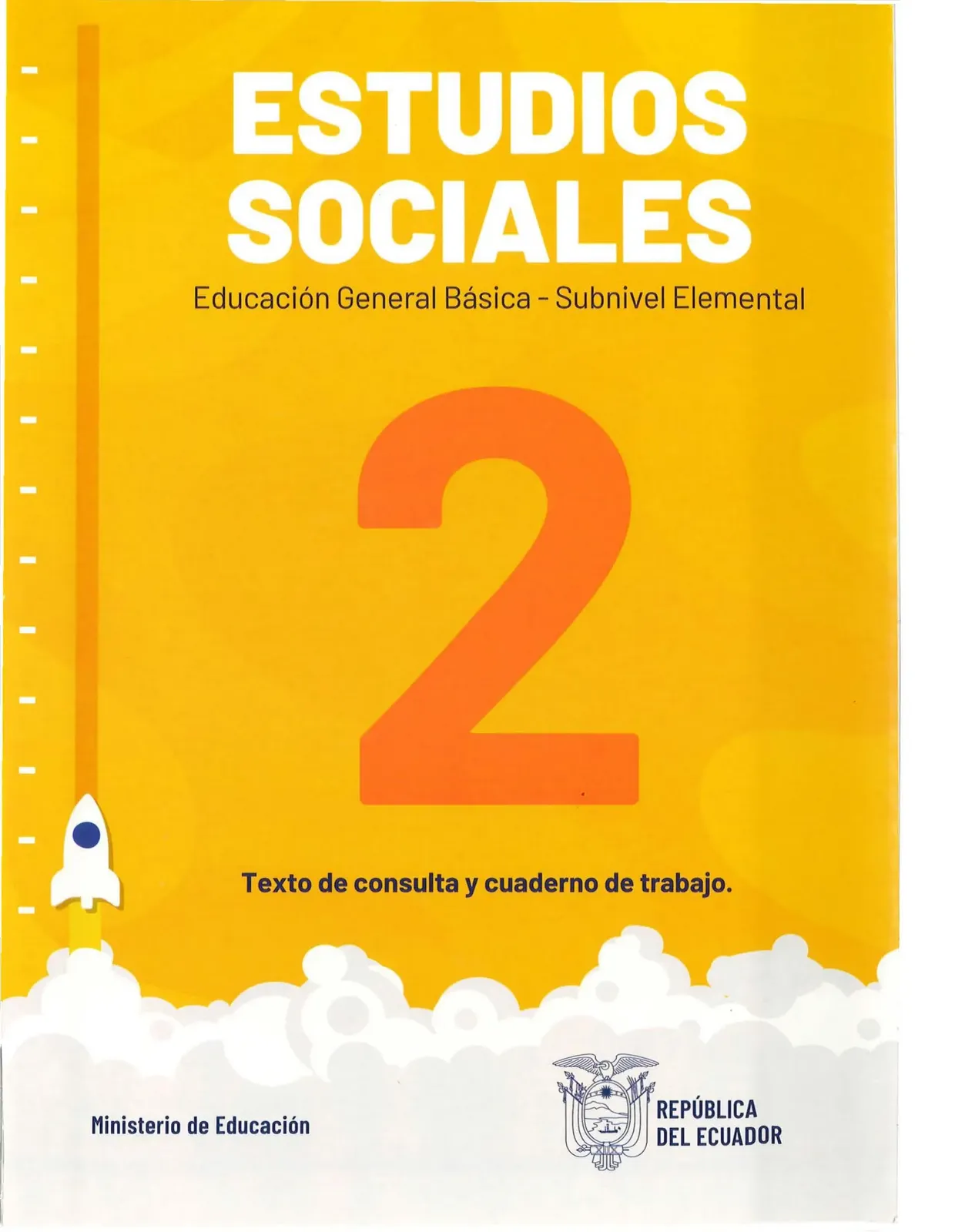 Portada de Estudios Sociales · 2 EGB · 2025
