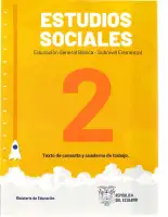 Portada de Estudios Sociales 2° · Egb 2 Estudios Sociales 2025 · 2025