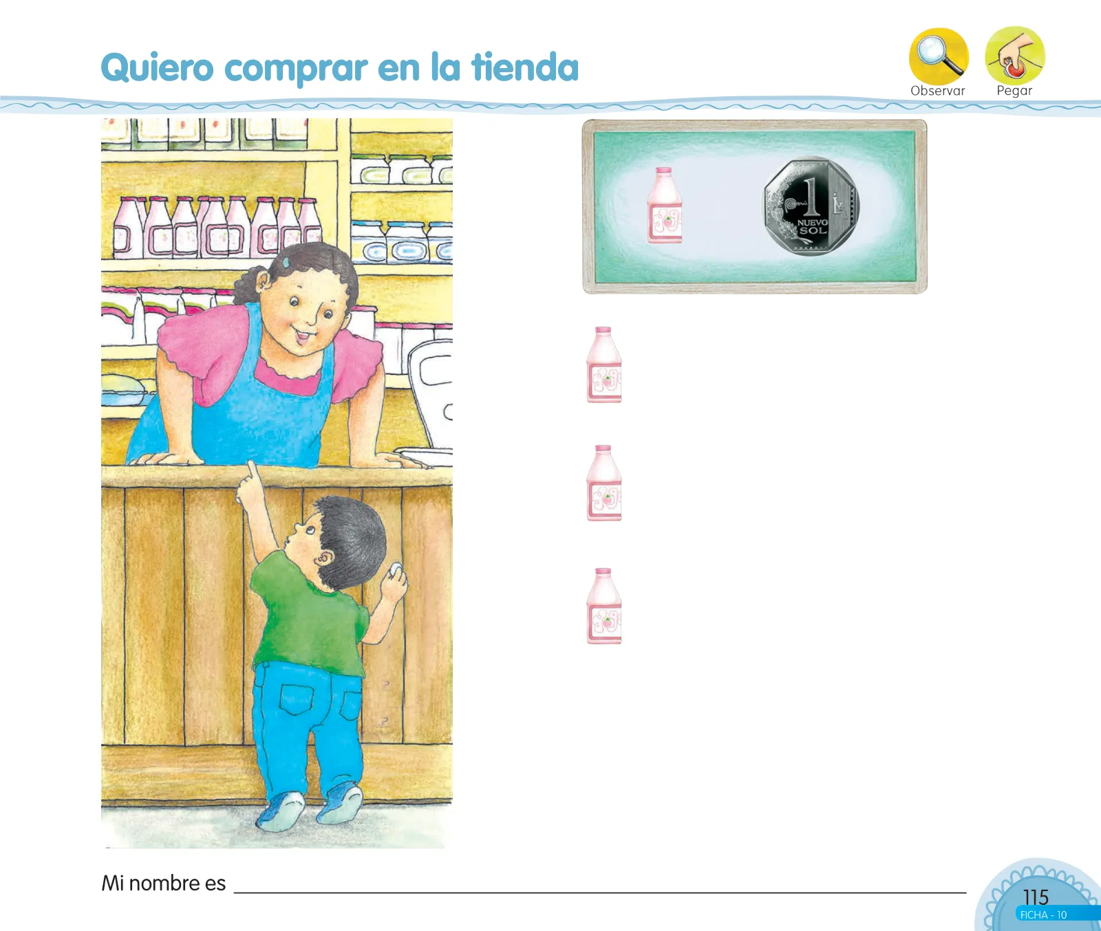 Miniatura página 117 de Aprendemos jugando : cuaderno de trabajo para niños y niñas de 4 años · 2017