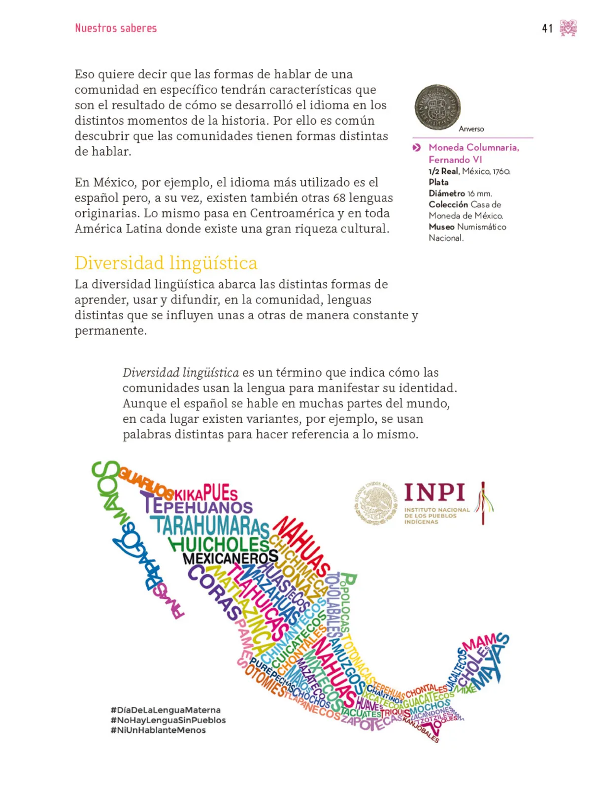 Página 42 de Nuestros saberes: Libro para alumnos, maestros y familia.   Libro de Educación Primaria Grado 3°  Ciclo Escolar 2025 - 2026