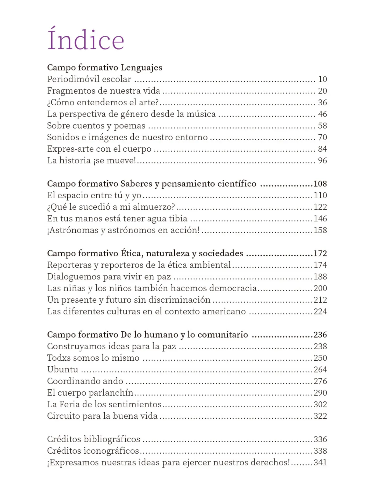Página 12 de Proyectos Escolares. Libro de Educación Primaria Grado 5° Ciclo Escolar 2025 - 2026