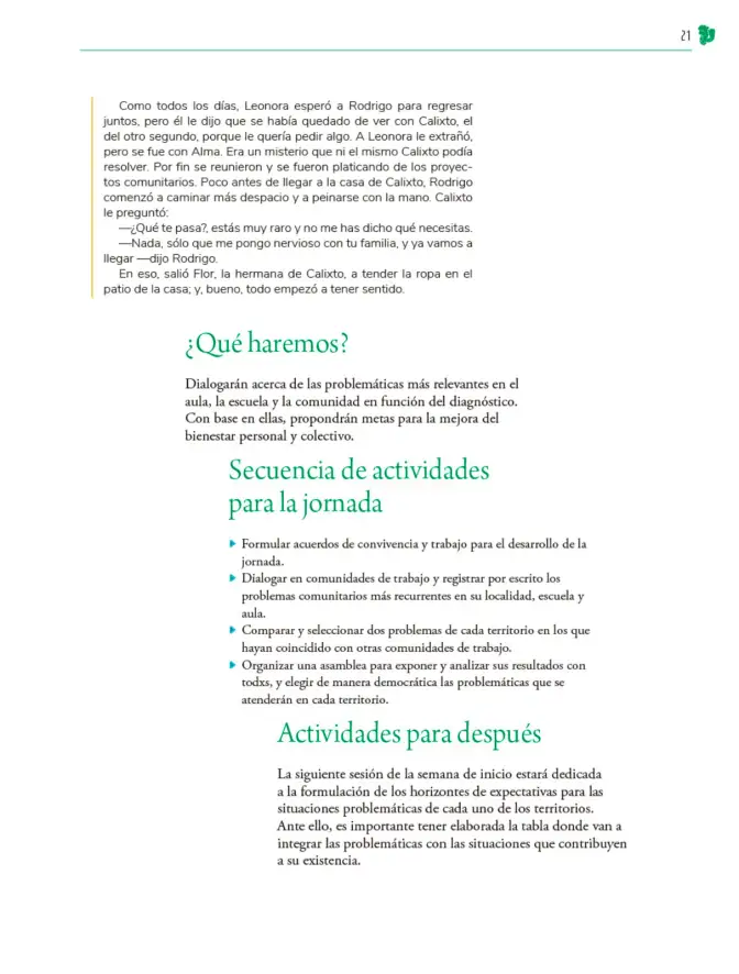 Página 22 de Colección Sk´asolil. Nuestro libro de Proyectos. Tomo I. Libro de Educación Telesecundaria Grado 2° Ciclo Escolar 2025 - 2026