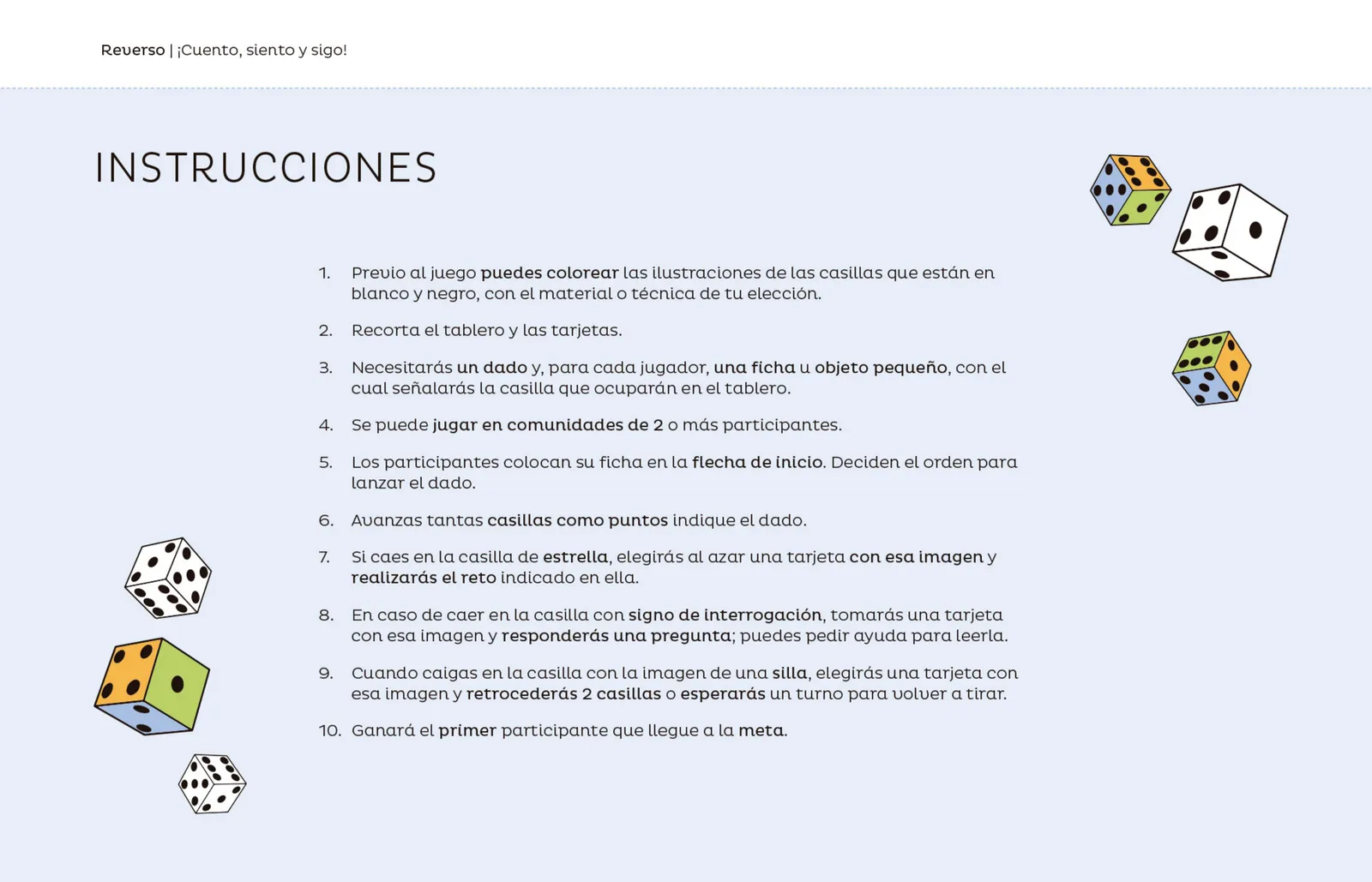 Página 21 de Jugar e imaginar con mi material manipulable de Preescolar. Libro de Educación Preescolar Grado 2° Ciclo Escolar 2025 - 2026