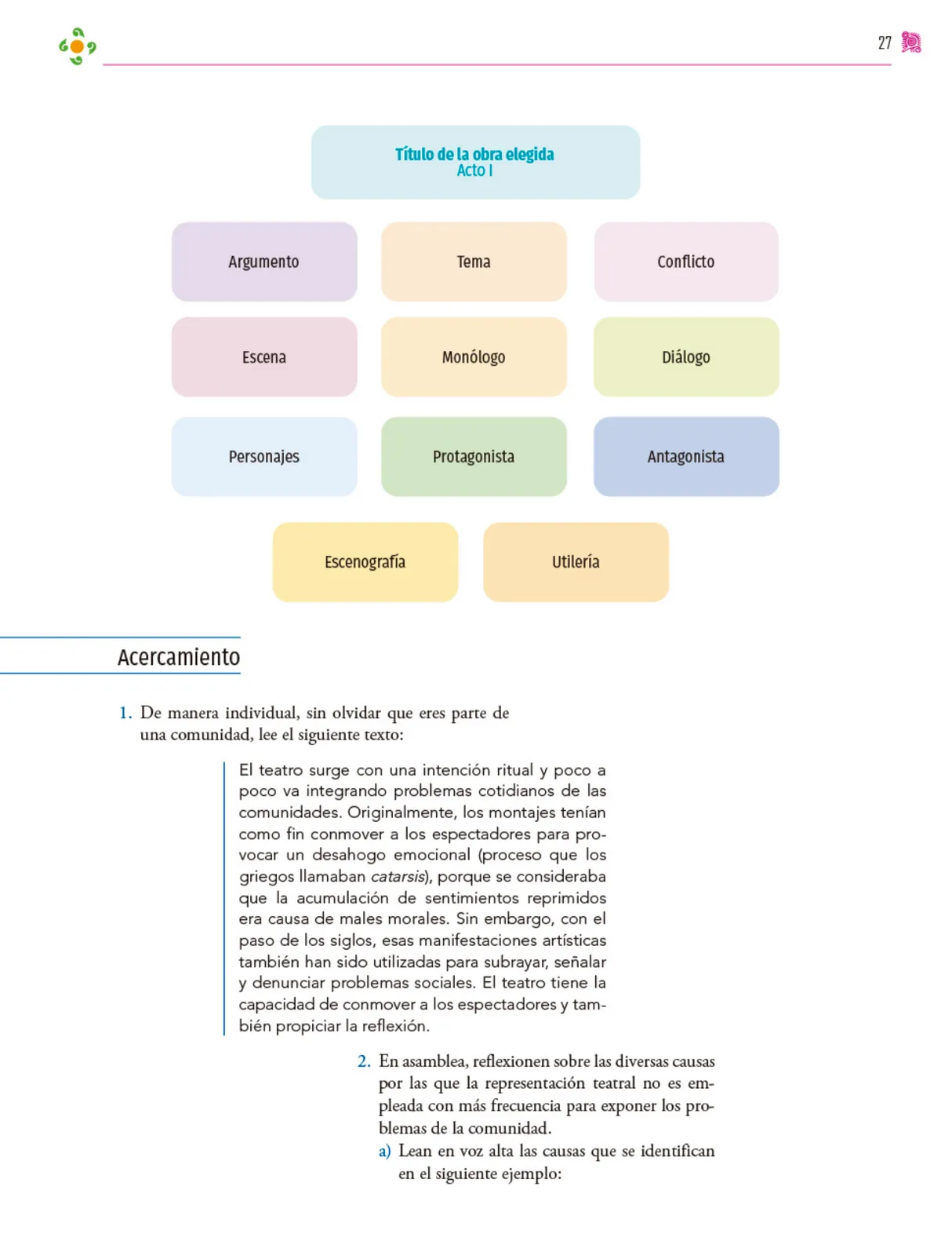 Página 28 de Colección Nanahuatzin. Nuestro libro de proyectos. Libro de Educación Secundaria Grado 3° Ciclo Escolar 2025 - 2026