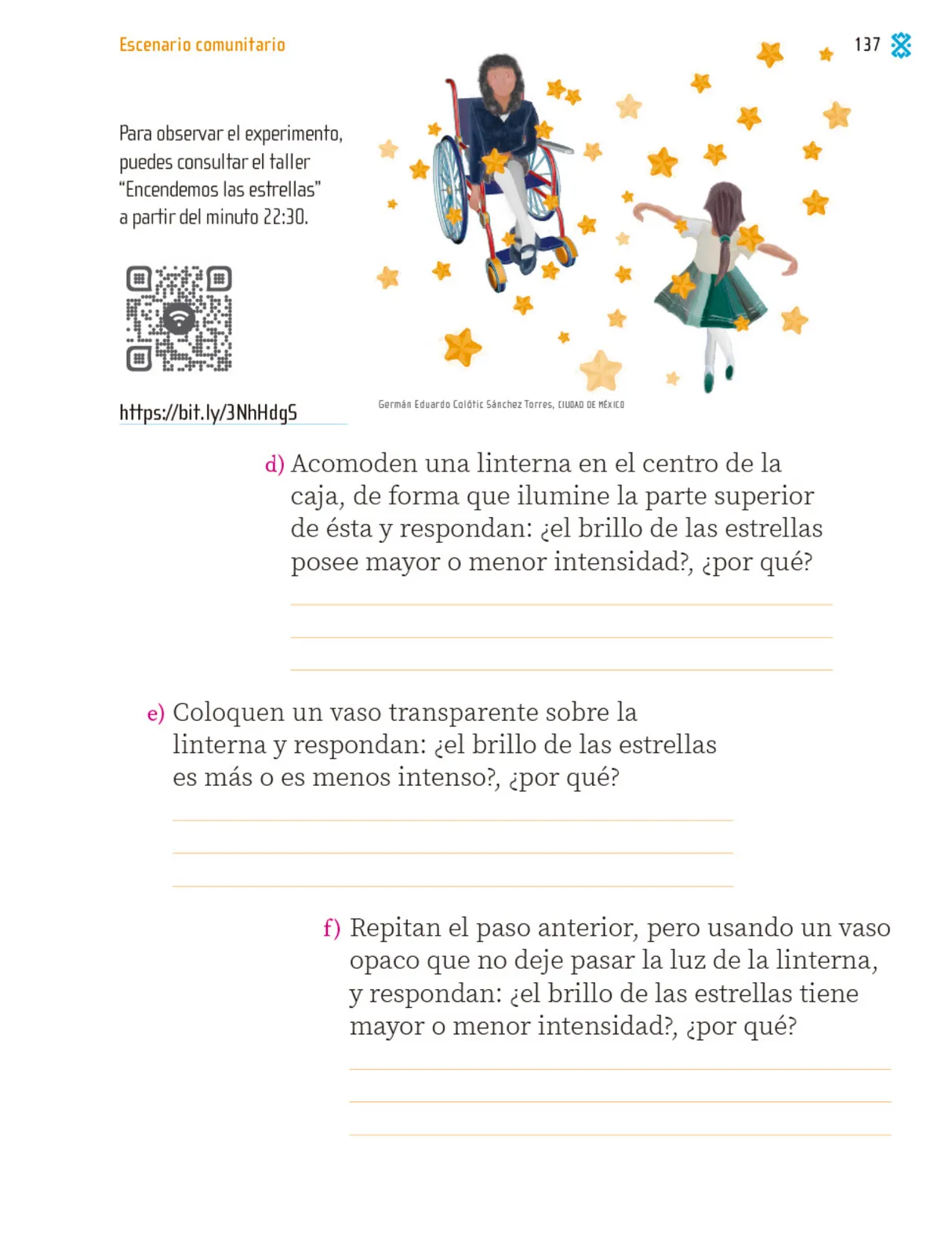 Página 138 de Proyectos Comunitarios. Libro de Educación Primaria Grado 1° Ciclo Escolar 2025 - 2026