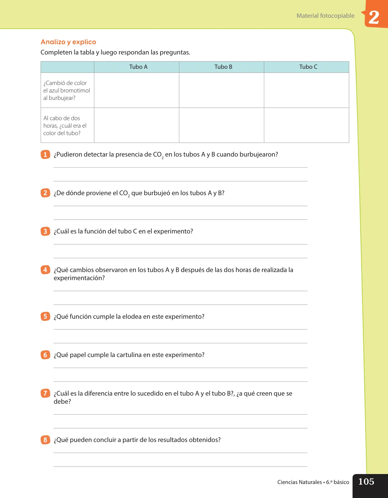 Página 172 de Libro de Ciencias Naturales – Quinto Básico | Texto del Estudiante MINEDUC – Descargar PDF · 2024