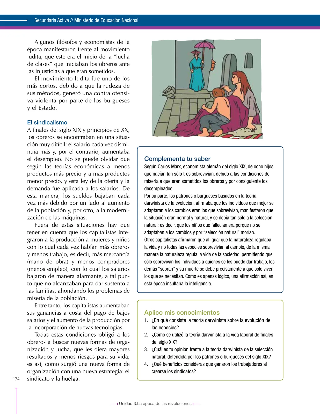 Miniatura página 174 de Ciencias Sociales 8° · Secundaria Activa
