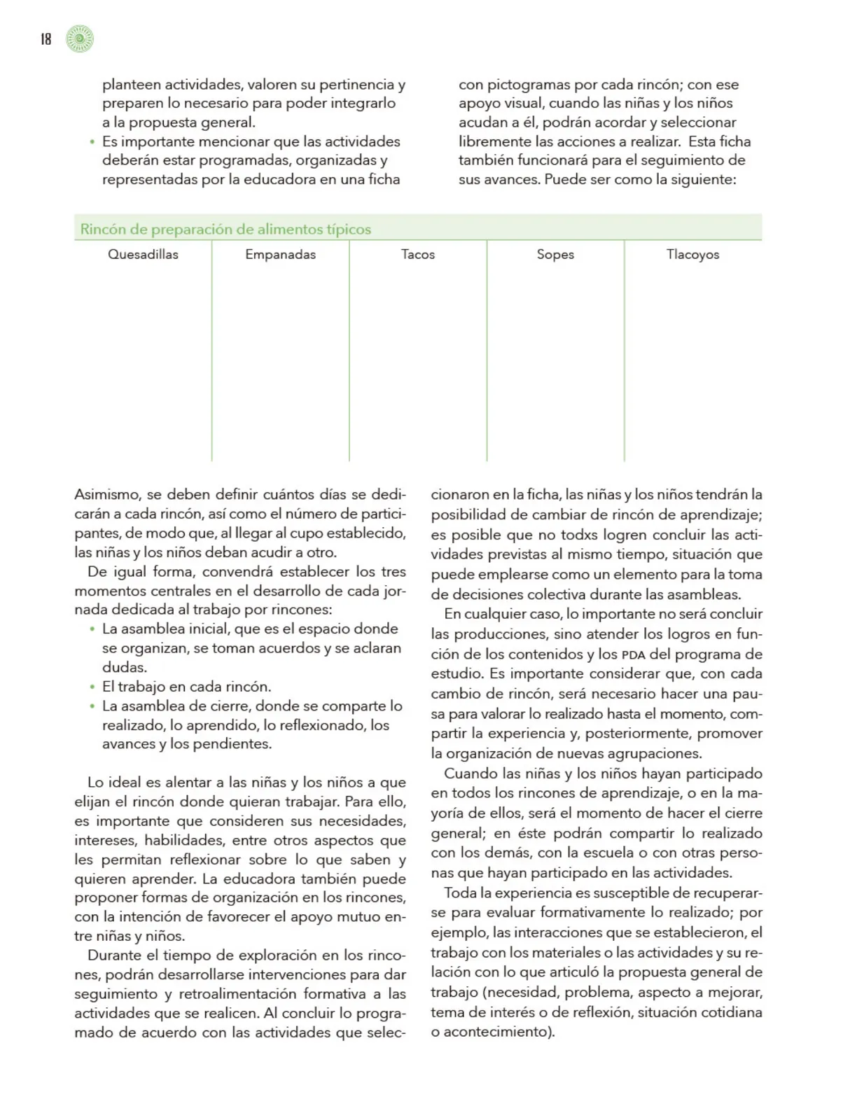 Miniatura página 19 de Modalidades de trabajo para la acción transformadora y el codiseño  Libro de Educación Preescolar Grado 1°, 2°, 3°  Ciclo Escolar 2025 - 2026