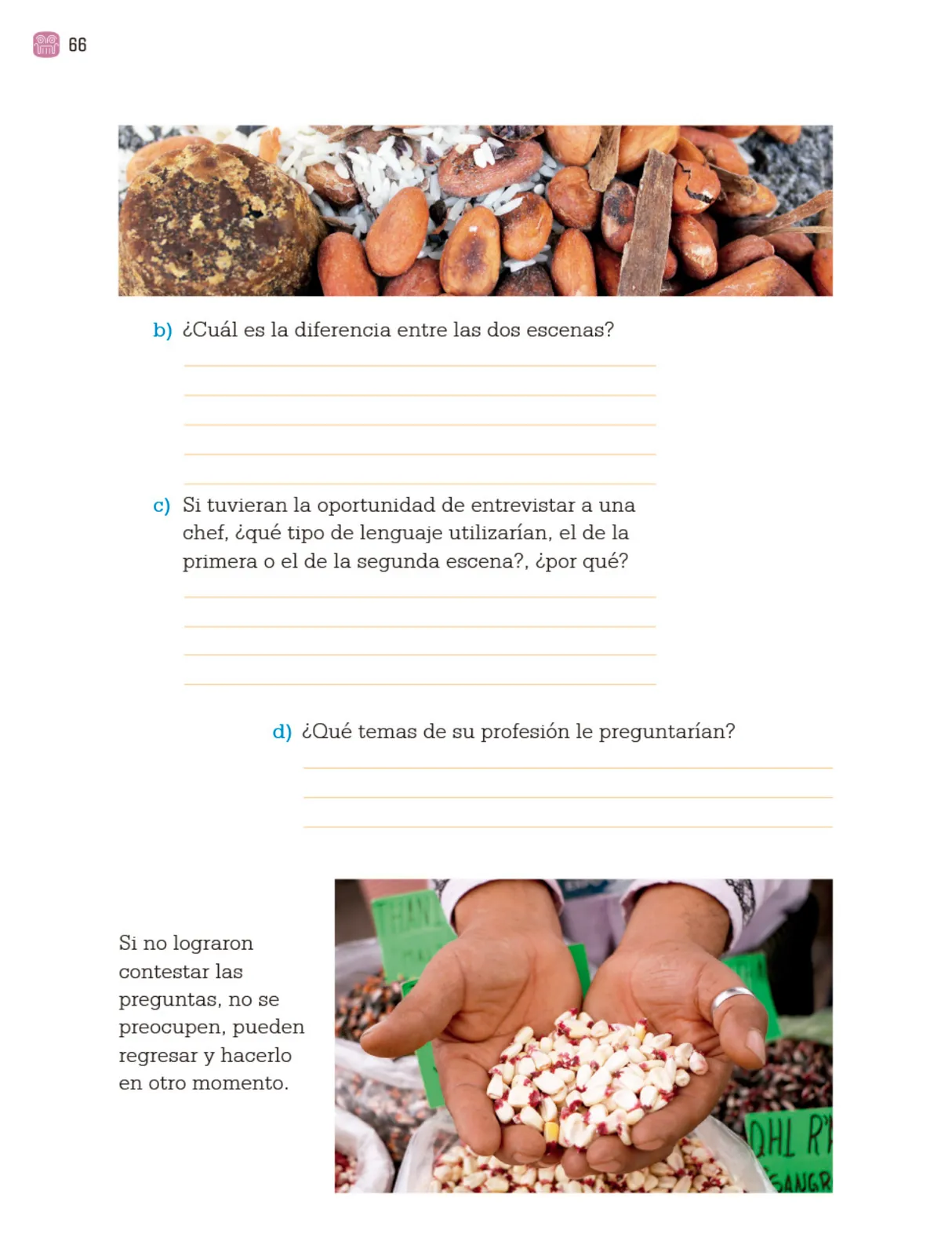 Página 69 de Proyectos Comunitarios.   Libro de Educación Primaria Grado 4°  Ciclo Escolar 2025 - 2026