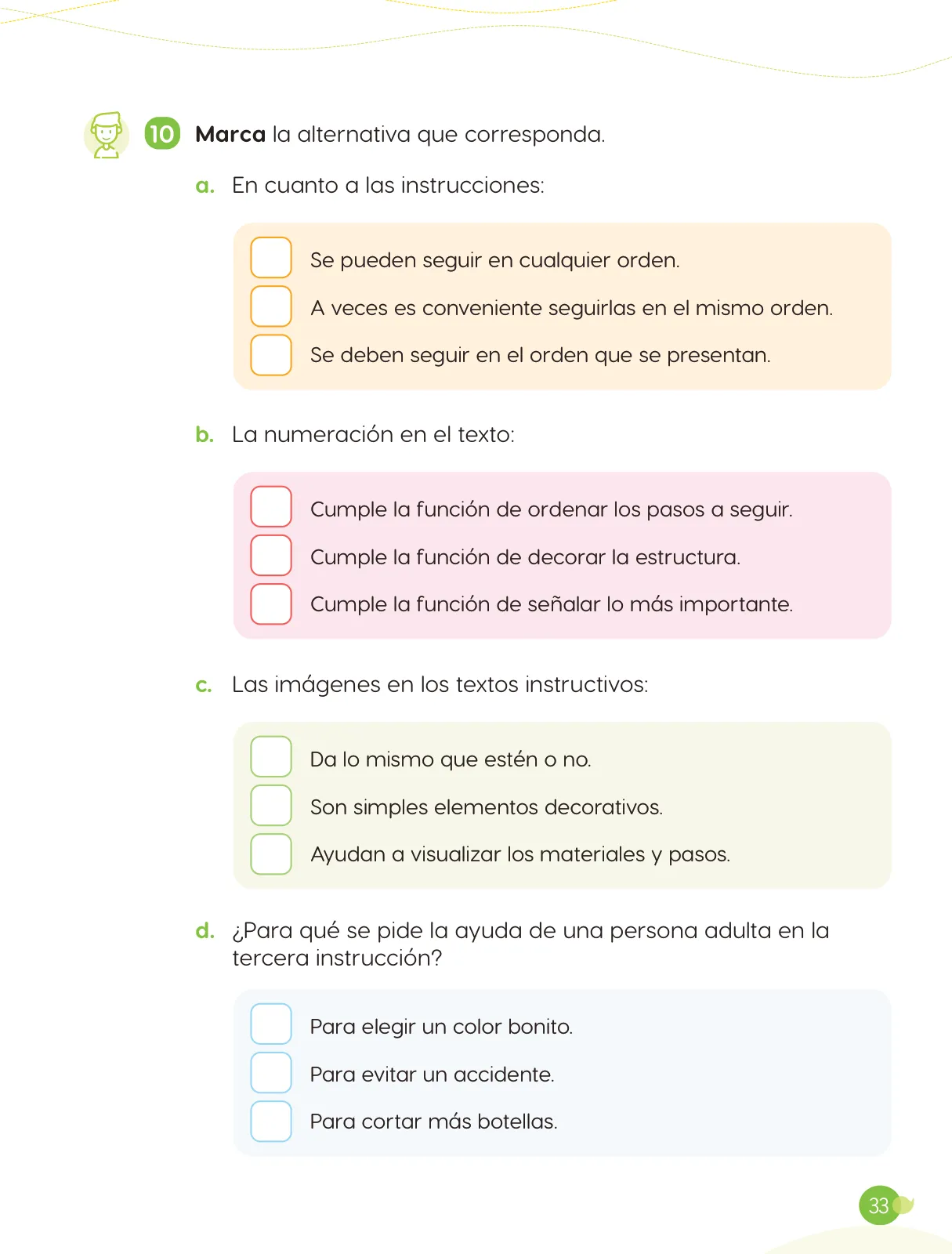 Miniatura página 35 de Cuadernillo de Comunicación 3. Tercer grado de Primaria · 2024