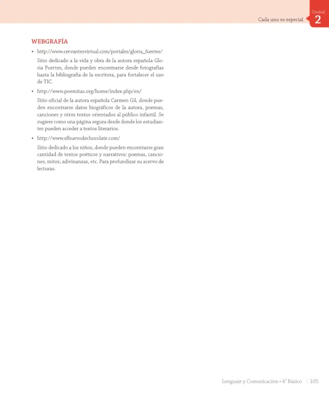Página 151 de Lenguaje y Comunicación – Cuarto Básico | Texto del Estudiante MINEDUC – Descargar PDF · 2024