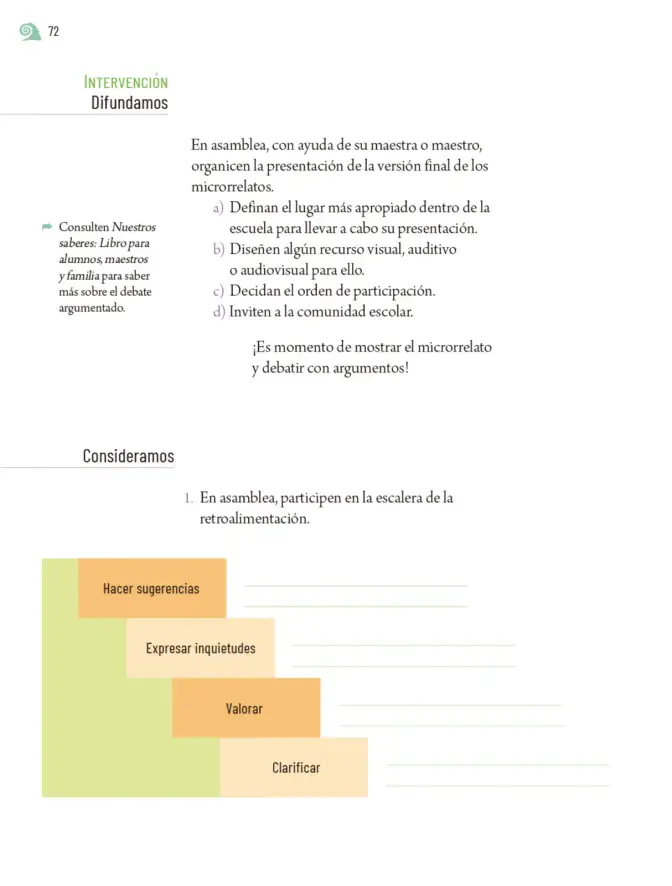 Página 75 de Proyectos de Aula. Libro de Educación Primaria Grado 6° Ciclo Escolar 2025 - 2026