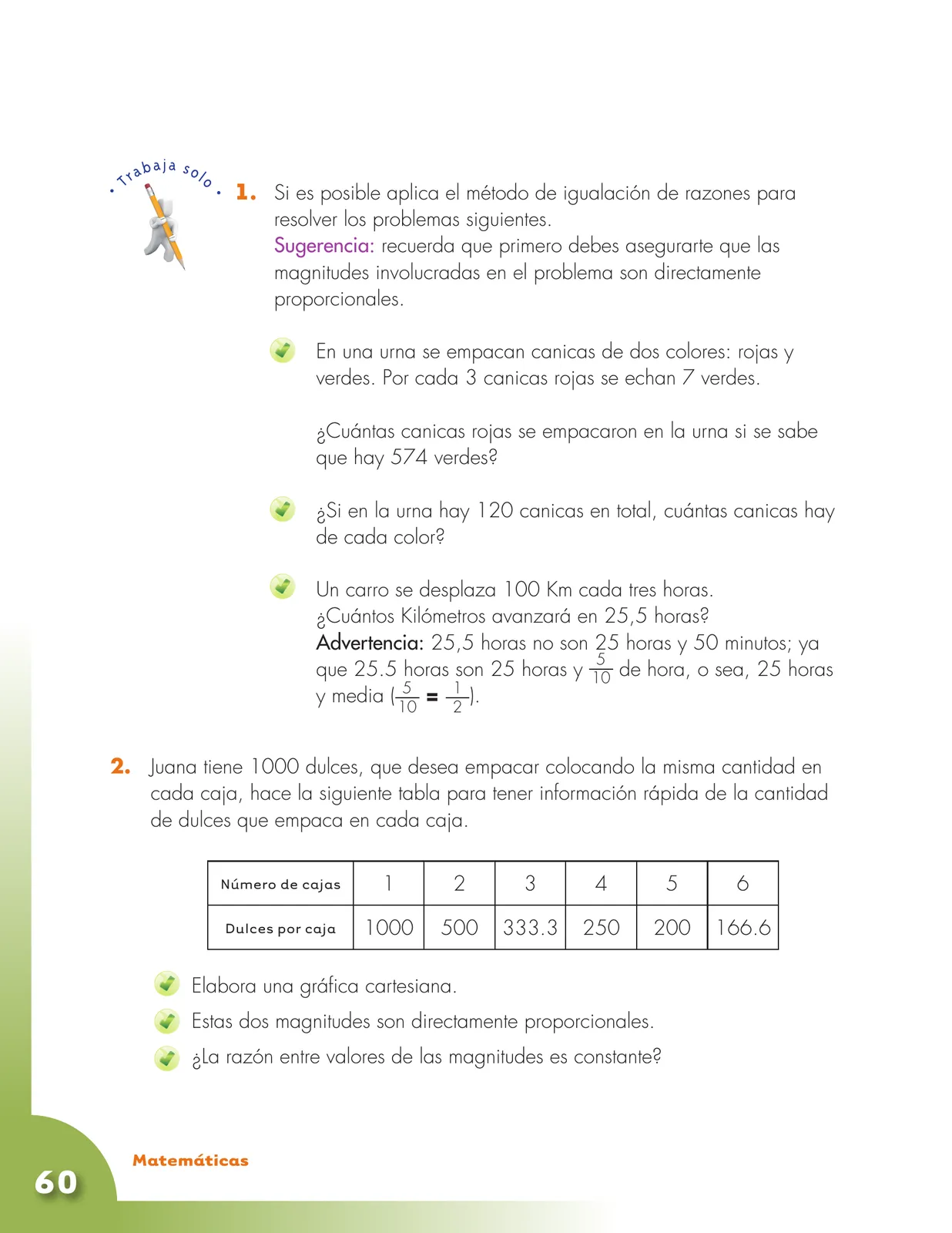 Miniatura página 60 de Matematica 5° · Cartilla 03