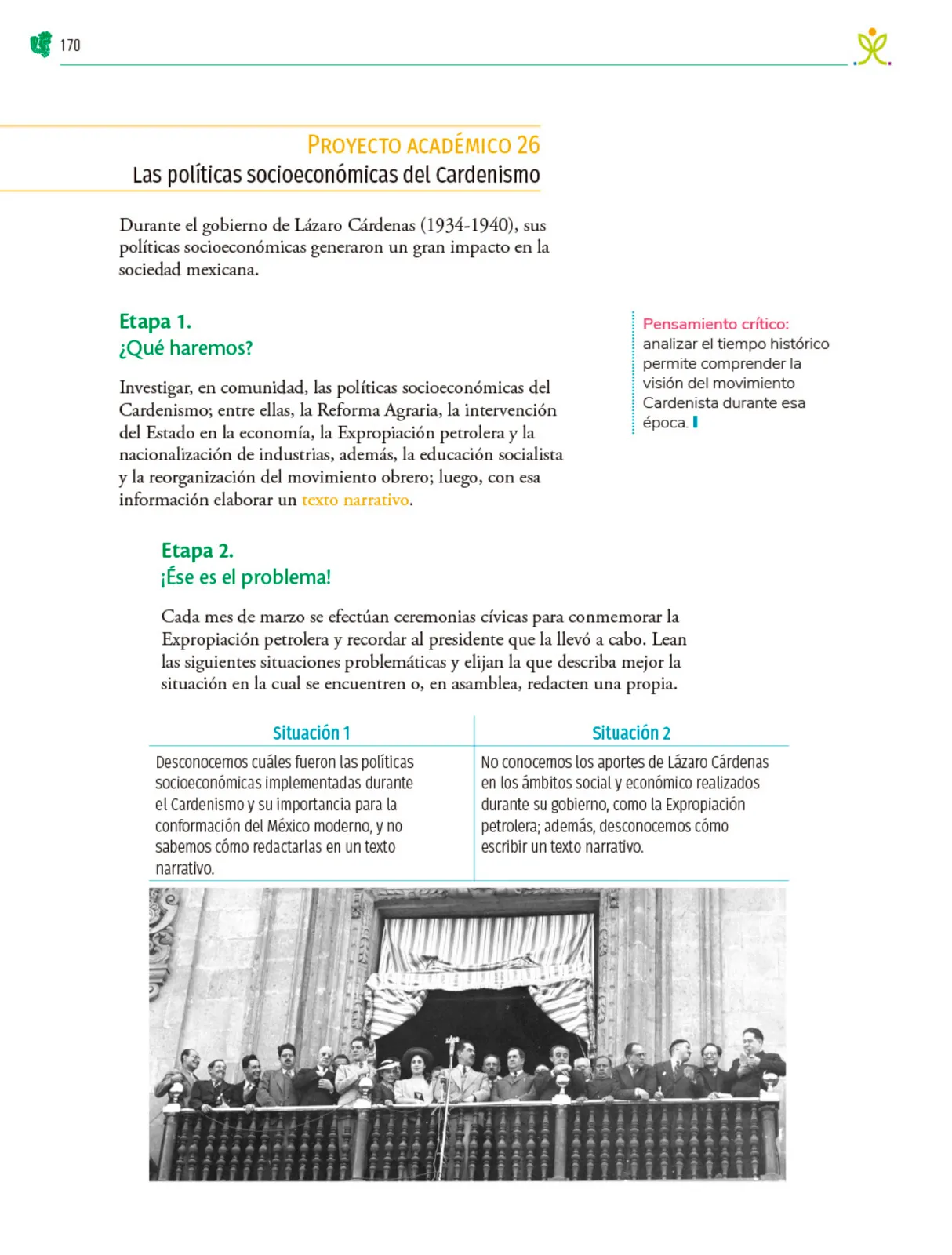 Página 171 de Colección Sk´asolil. Nuestro libro de Proyectos.  Tomo III.  Libro de Educación Telesecundaria Grado 2°  Ciclo Escolar 2025 - 2026
