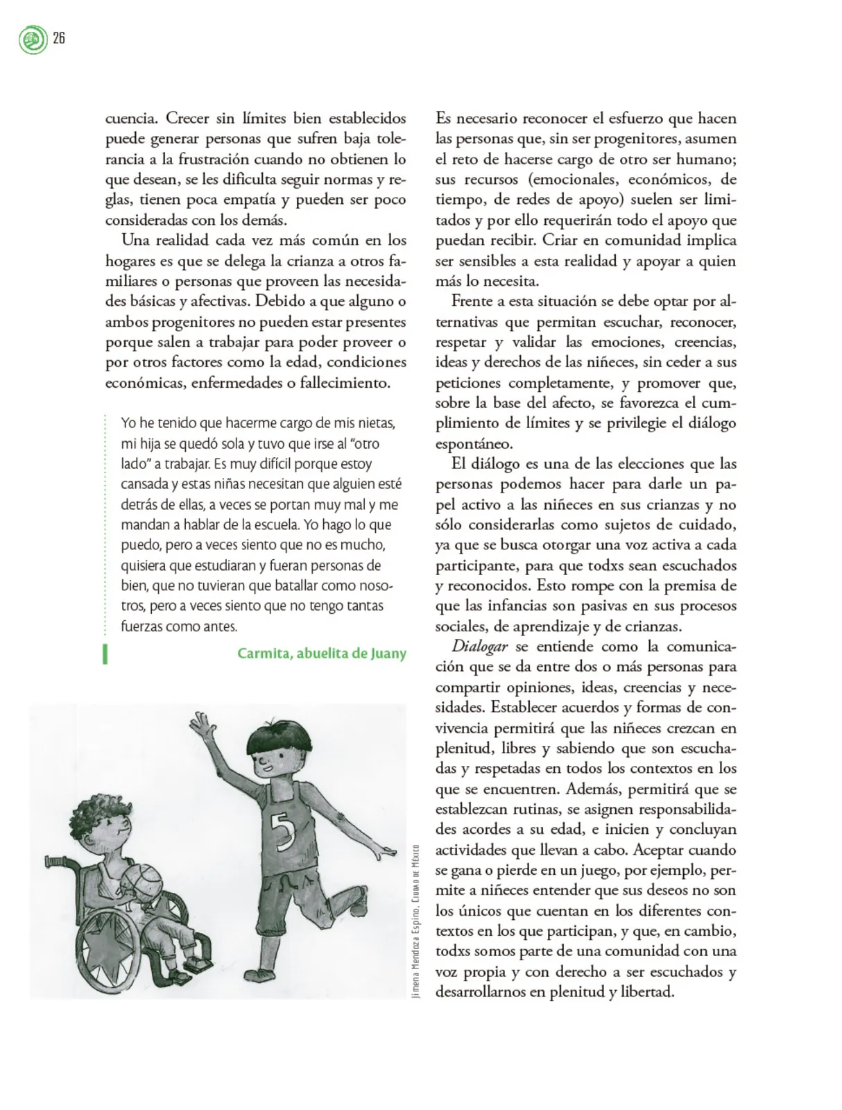 Miniatura página 27 de Crianza para la libertad. Libro para las familias. Fase 2  Libro de Educación Preescolar Grado 1°, 2°, 3°  Ciclo Escolar 2025 - 2026