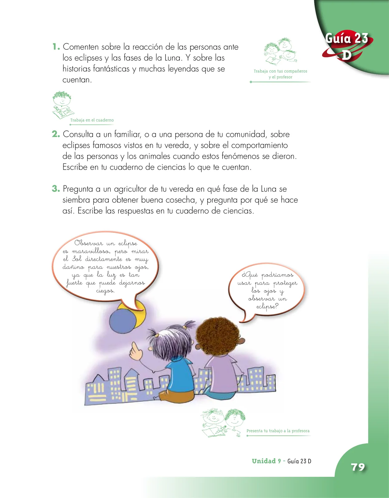 Página 79 de Ciencias Naturales 3° · Cartilla 03
