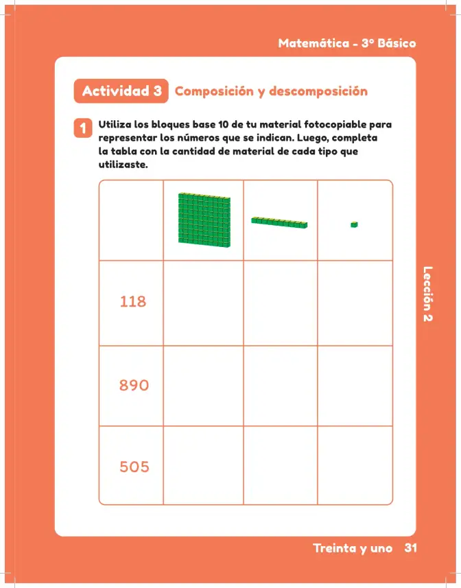 Página 33 de Sumo Primero – Tercero Básico | Texto del Estudiante MINEDUC – Descargar PDF · 2024