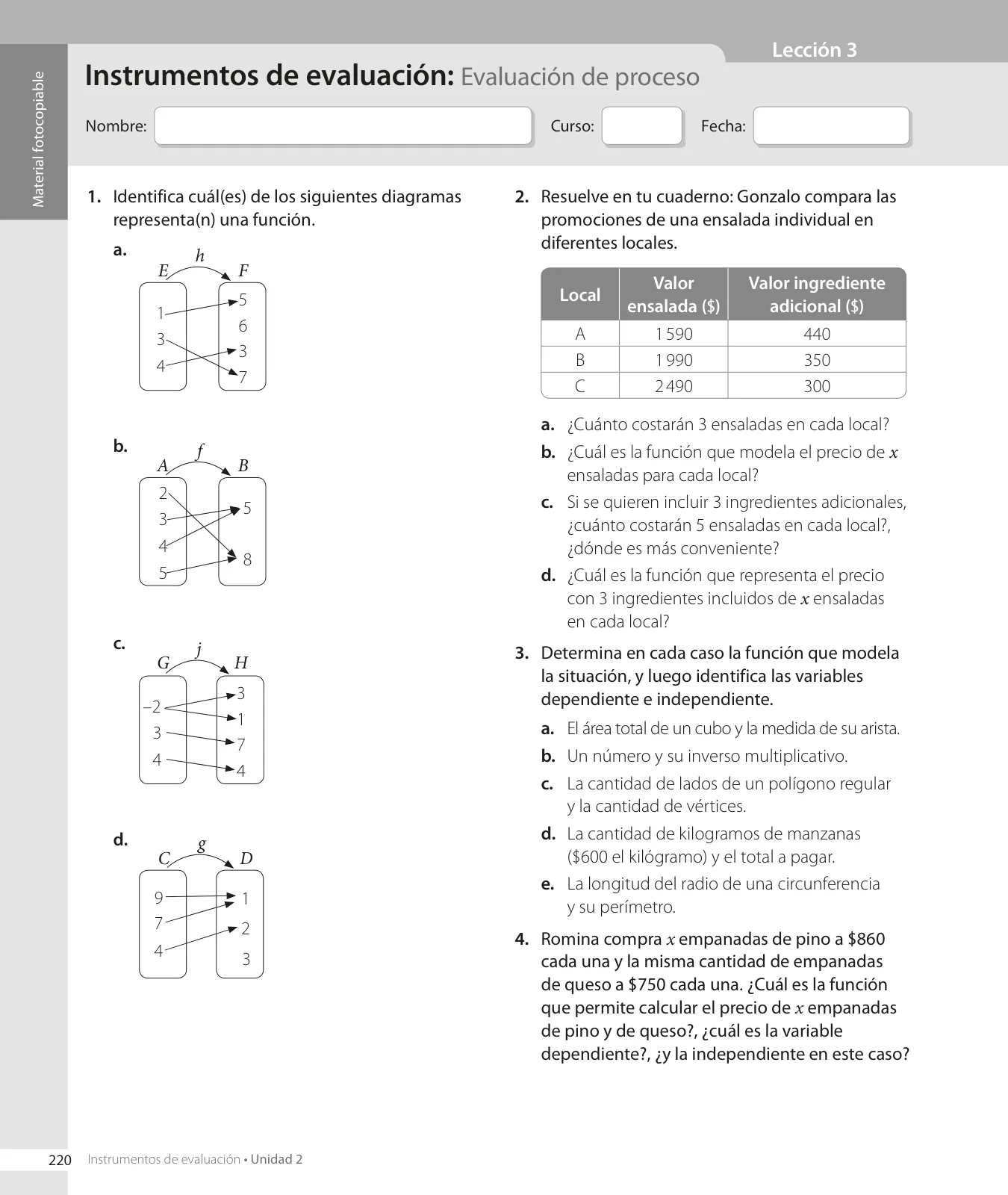 Miniatura página 222 de Matemática – Octavo Básico | Texto del Estudiante MINEDUC – Descargar PDF · 2024