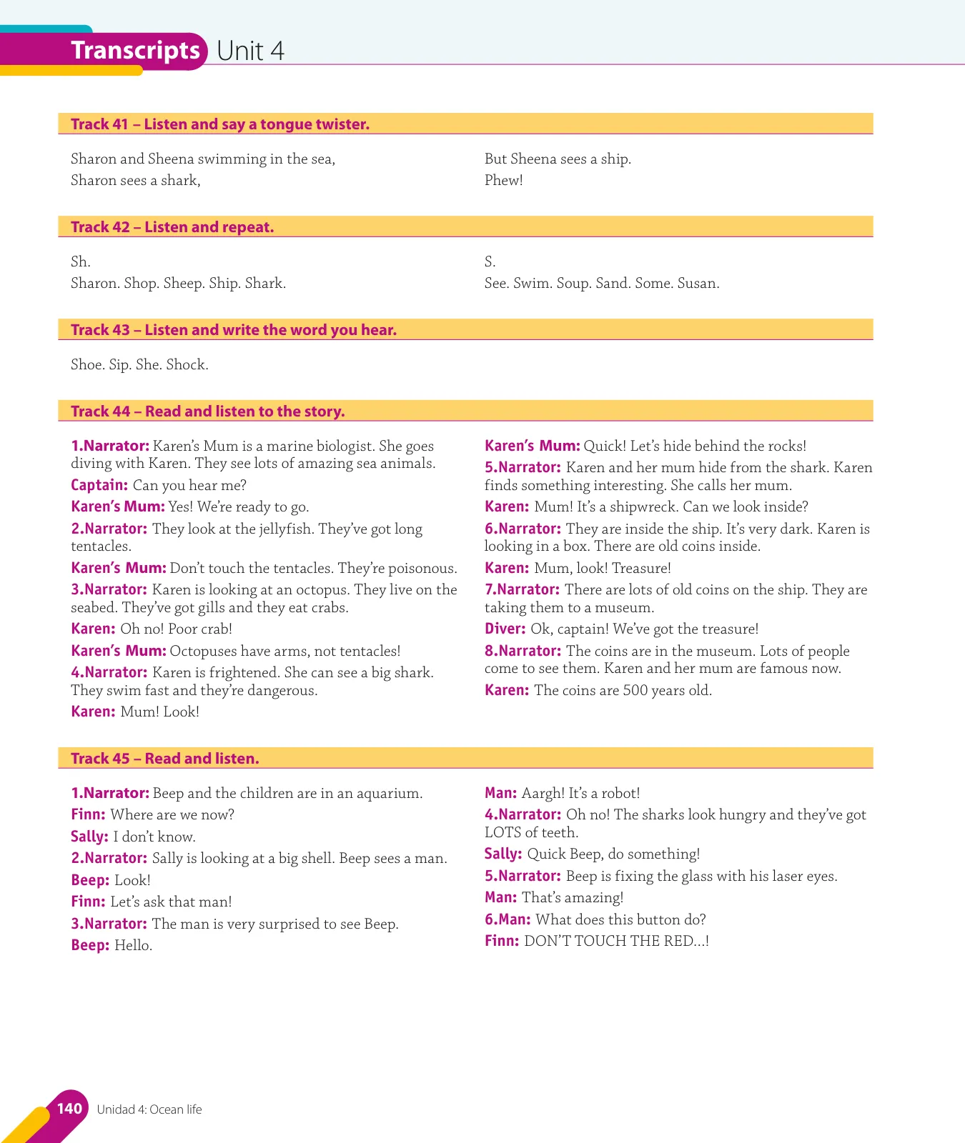 Miniatura página 142 de Inglés – Quinto Básico | Texto del Estudiante MINEDUC – Descargar PDF · 2024
