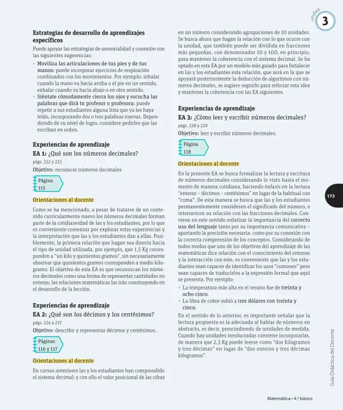 Página 34 de Matemática – Cuarto Básico | Texto del Estudiante MINEDUC – Descargar PDF · 2024