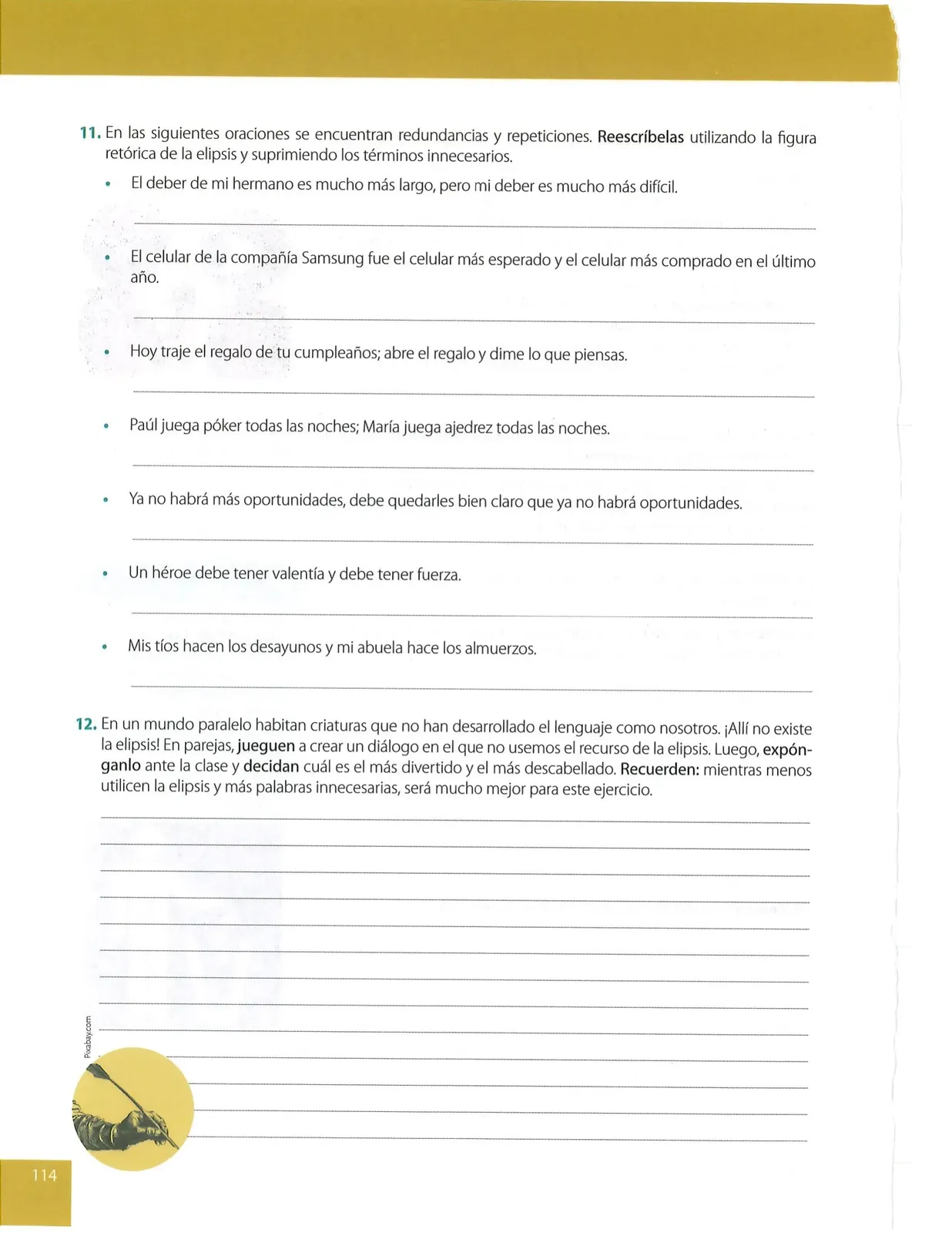 Página 114 de Lengua Y Literatura · 8 EGB · 2025