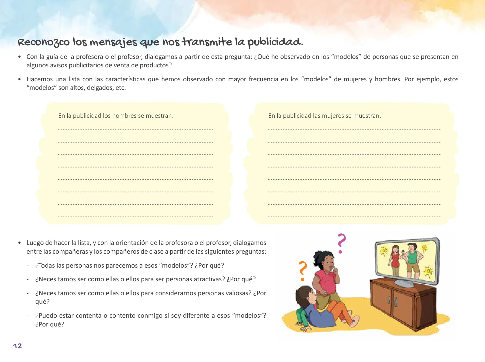 Miniatura página 14 de Cuadernillo de Tutoría 6 : sexto grado de Educación Primaria · 2021