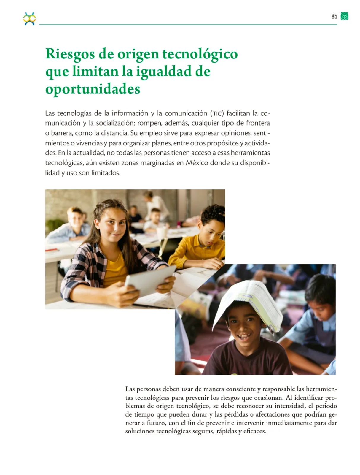Miniatura página 86 de Colección Ximhai. De lo humano y lo comunitario.   Libro de Educación Telesecundaria Grado 1°  Ciclo Escolar 2025 - 2026