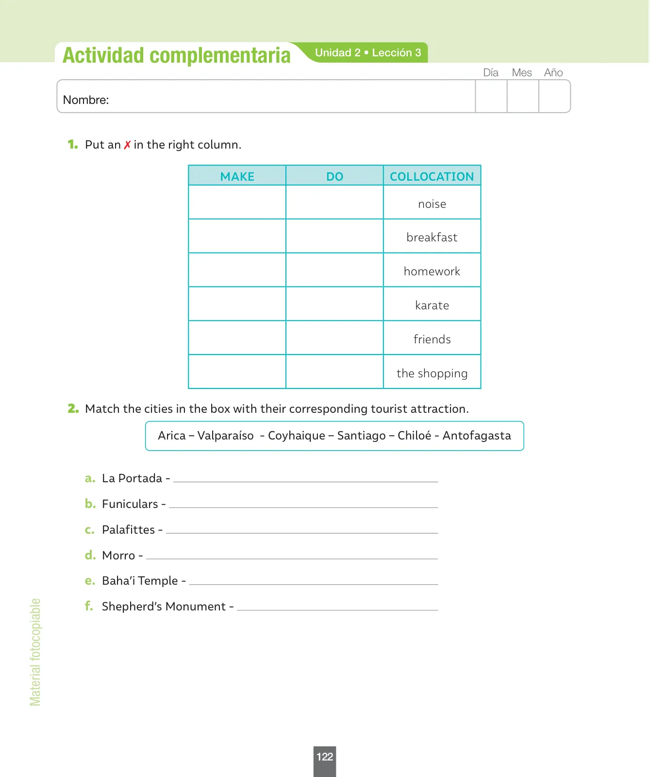 Página 123 de Inglés – Octavo Básico | Student’s Book MINEDUC – Descargar PDF · 2024
