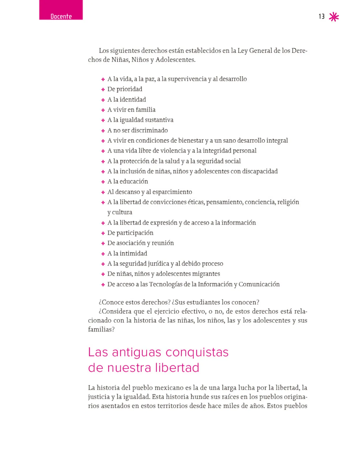 Miniatura página 14 de Un libro sin recetas, para la maestra y el maestro. Fase 5  Libro de Educación Primaria Grado 5°, 6°  Ciclo Escolar 2025 - 2026