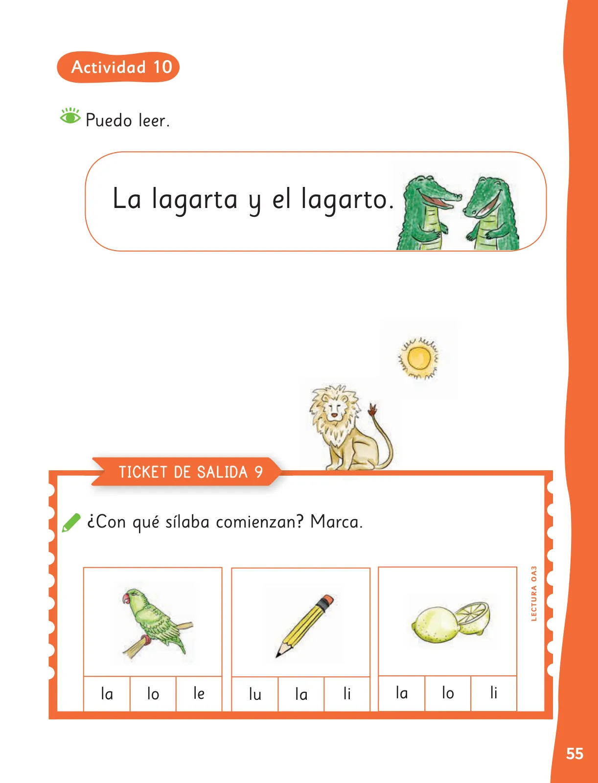 Miniatura página 58 de Lenguaje y Comunicación – Primero Básico | Texto del Estudiante MINEDUC – Descargar PDF · 2024