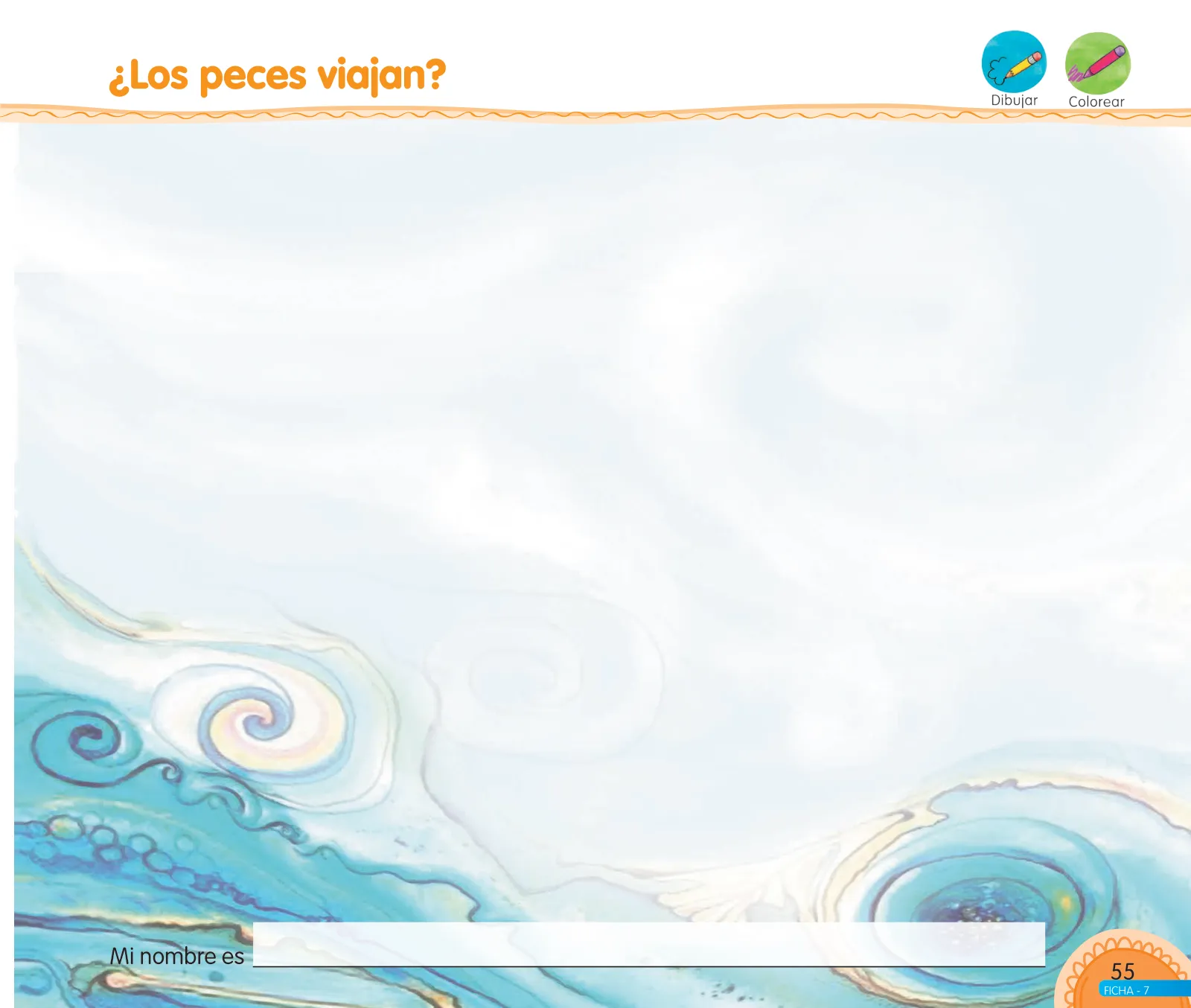 Página 57 de Aprendemos jugando : cuaderno de trabajo para niños y niñas de 4 años · 2017