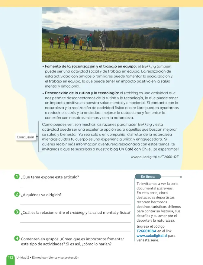 Página 114 de Lenguaje y Comunicación – Sexto Básico | Texto del Estudiante MINEDUC – Descargar PDF · 2024
