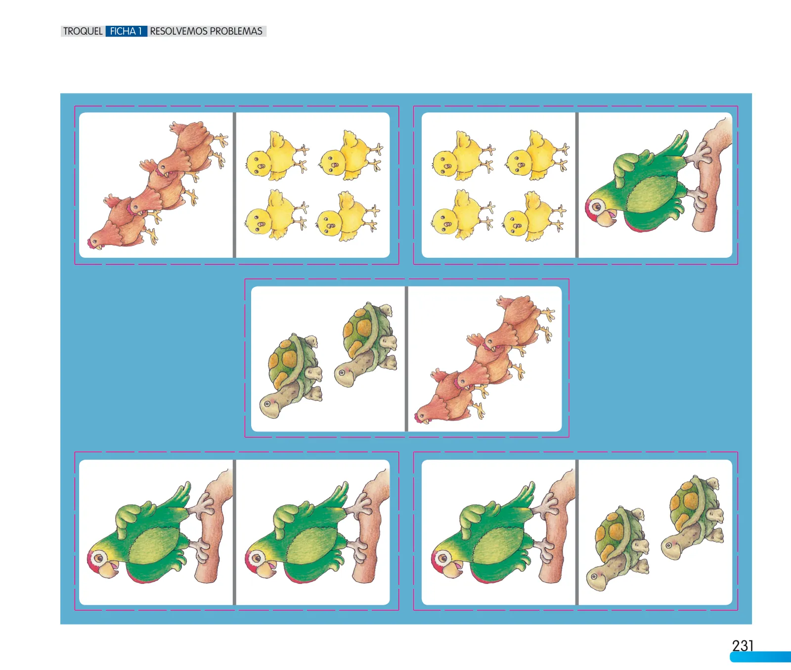 Página 233 de Aprendemos jugando : cuaderno de trabajo para niños y niñas de 4 años · 2017