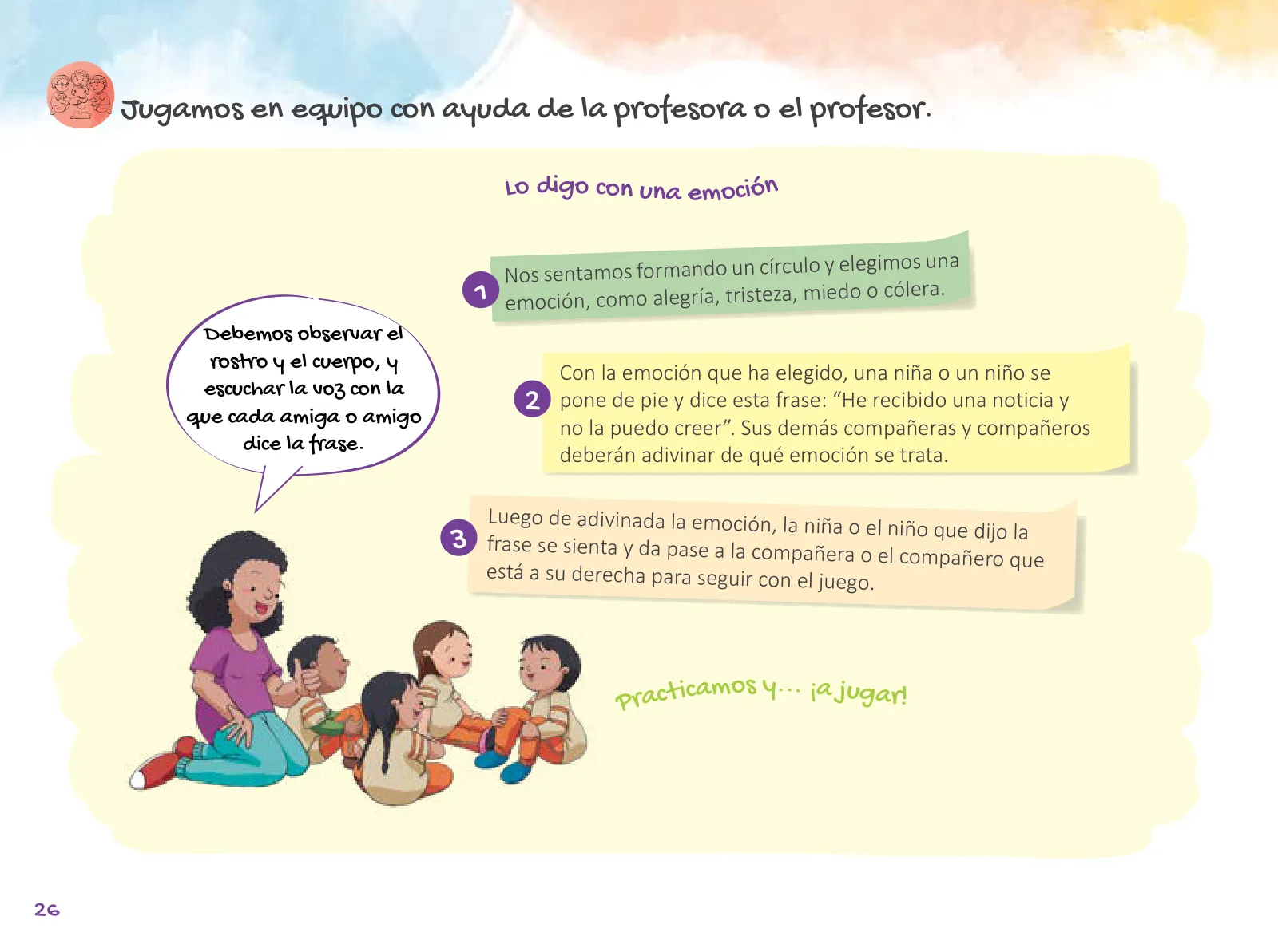 Miniatura página 28 de Cuadernillo de Tutoría 1 : primer grado de Educación Primaria · 2021