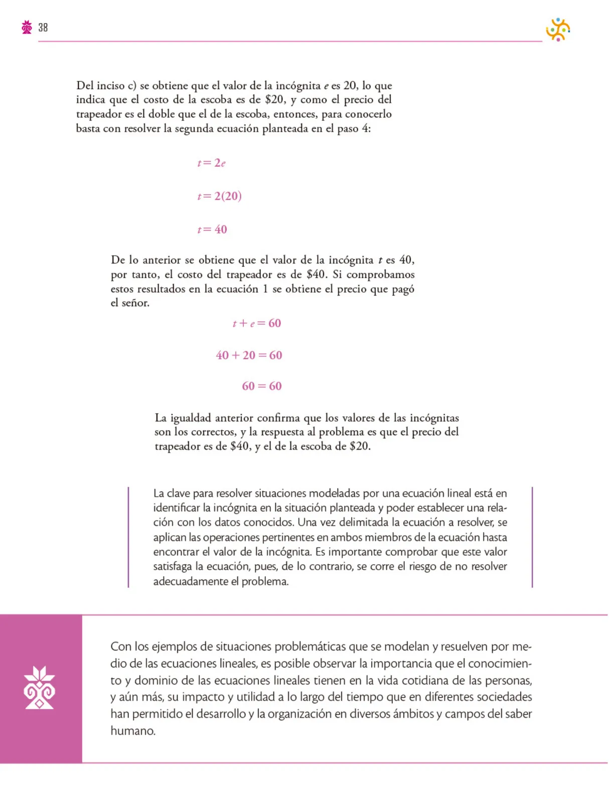 Página 39 de Colección Ximhai. Saberes y pensamiento científico. Libro de Educación Secundaria Grado 1° Ciclo Escolar 2025 - 2026
