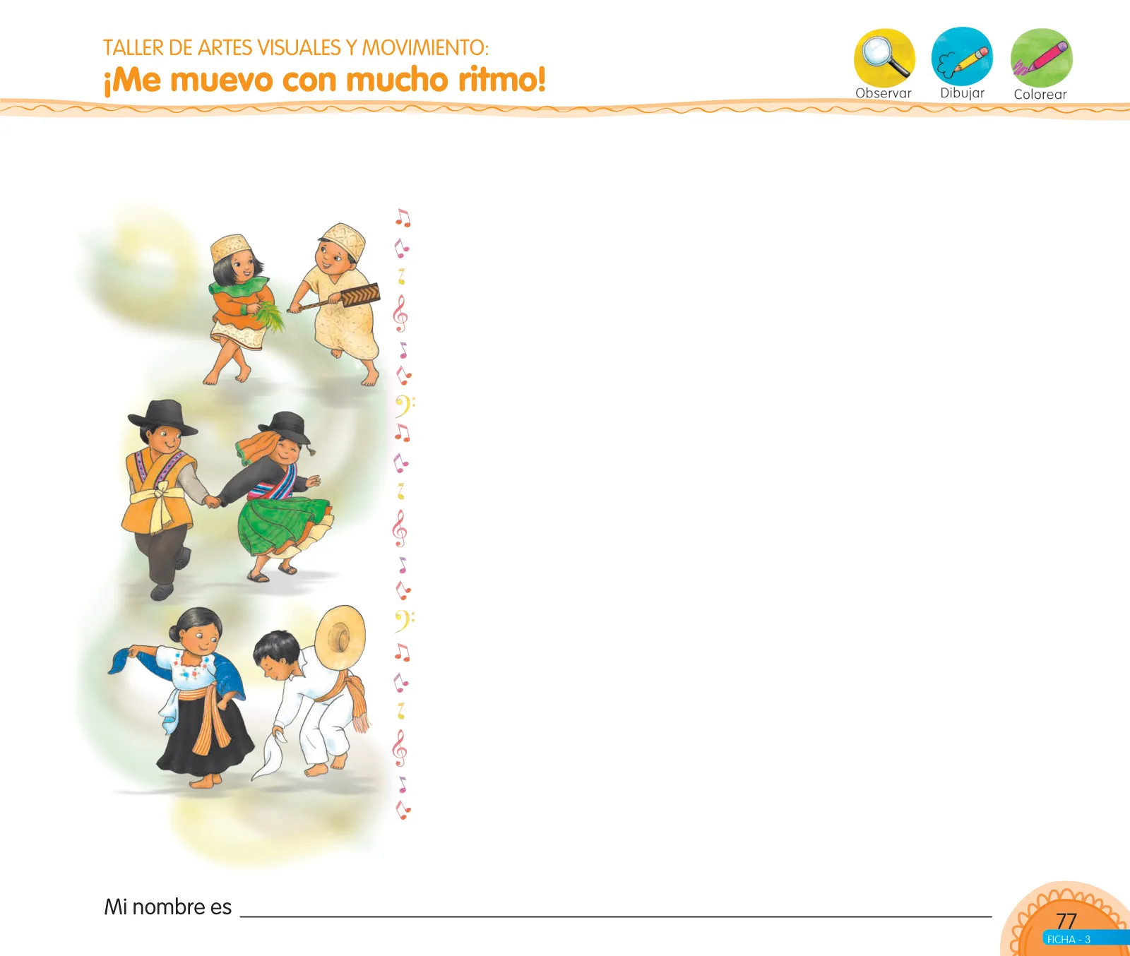 Página 79 de Aprendemos jugando : cuaderno de trabajo para niños y niñas de 4 años · 2017