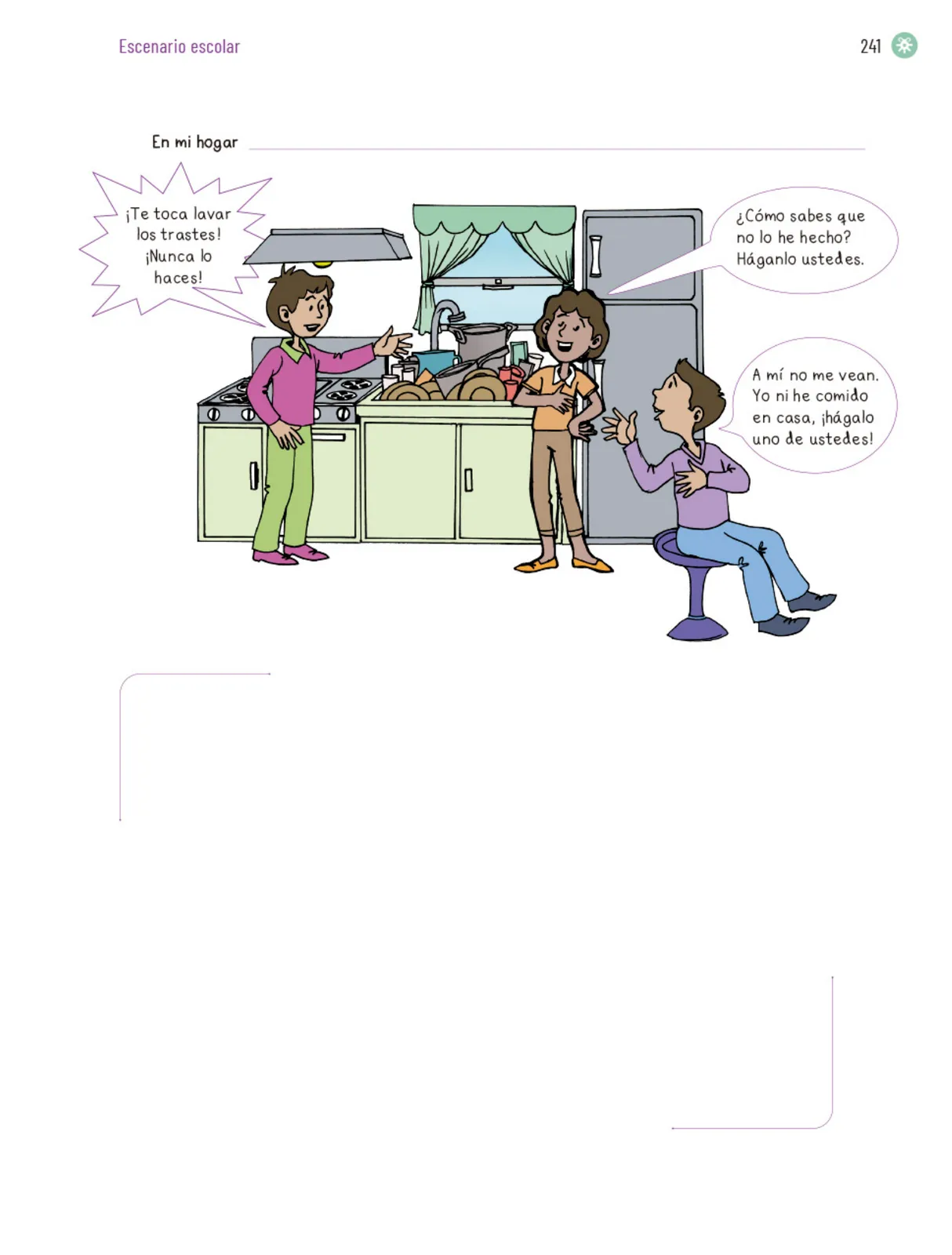 Página 244 de Proyectos Escolares. Libro de Educación Primaria Grado 5° Ciclo Escolar 2025 - 2026