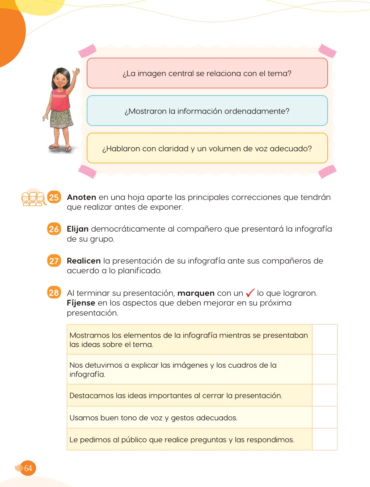 Página 66 de Cuadernillo de Comunicación 4. Cuarto grado de Primaria · 2024