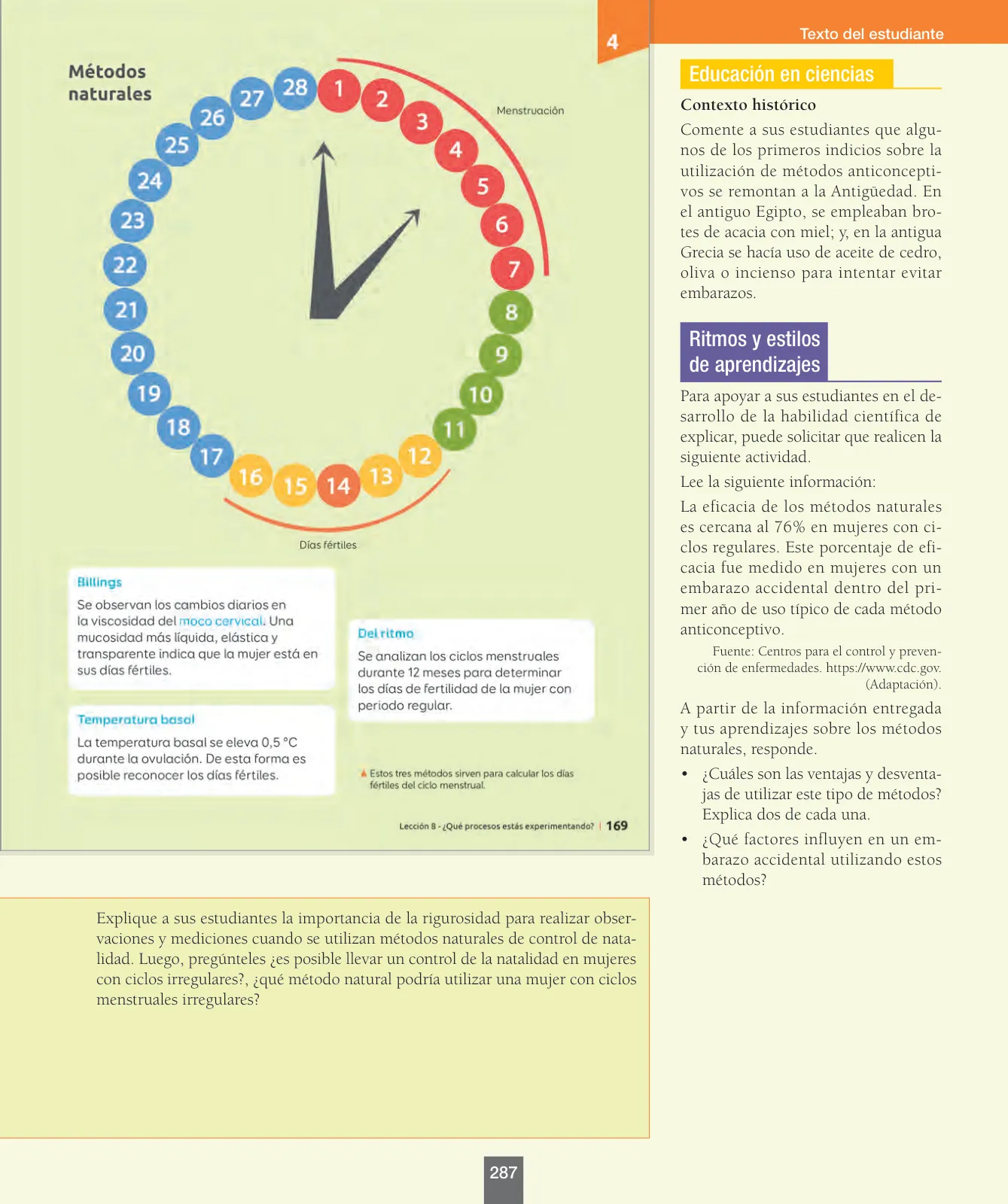 Página 112 de Ciencias Naturales – Séptimo Básico | Texto del Estudiante MINEDUC – Descargar PDF · 2024