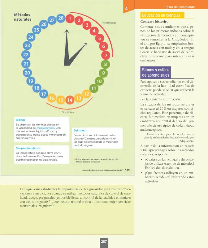 Página 112 de Ciencias Naturales – Séptimo Básico | Texto del Estudiante MINEDUC – Descargar PDF · 2024