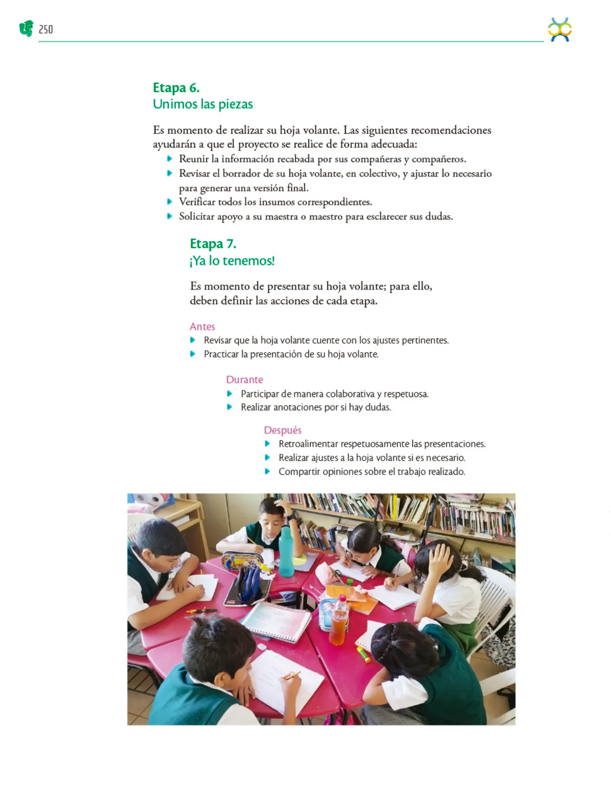 Miniatura página 251 de Colección Ximhai. Nuestro libro de Proyectos.  Tomo III.  Libro de Educación Telesecundaria Grado 1°  Ciclo Escolar 2025 - 2026